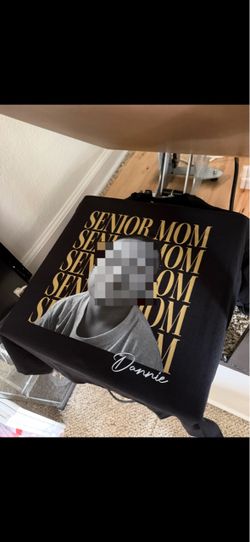 Custom Senior Mom Shirt | Personalized Photo Shirt