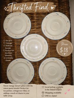Sweet geese plates