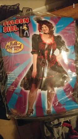 Xl woman's Saloon girl