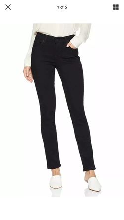 Levi's Women’s Classic Mid Rise Skinny Stretch Jeans Black Size 4 Short 27X28