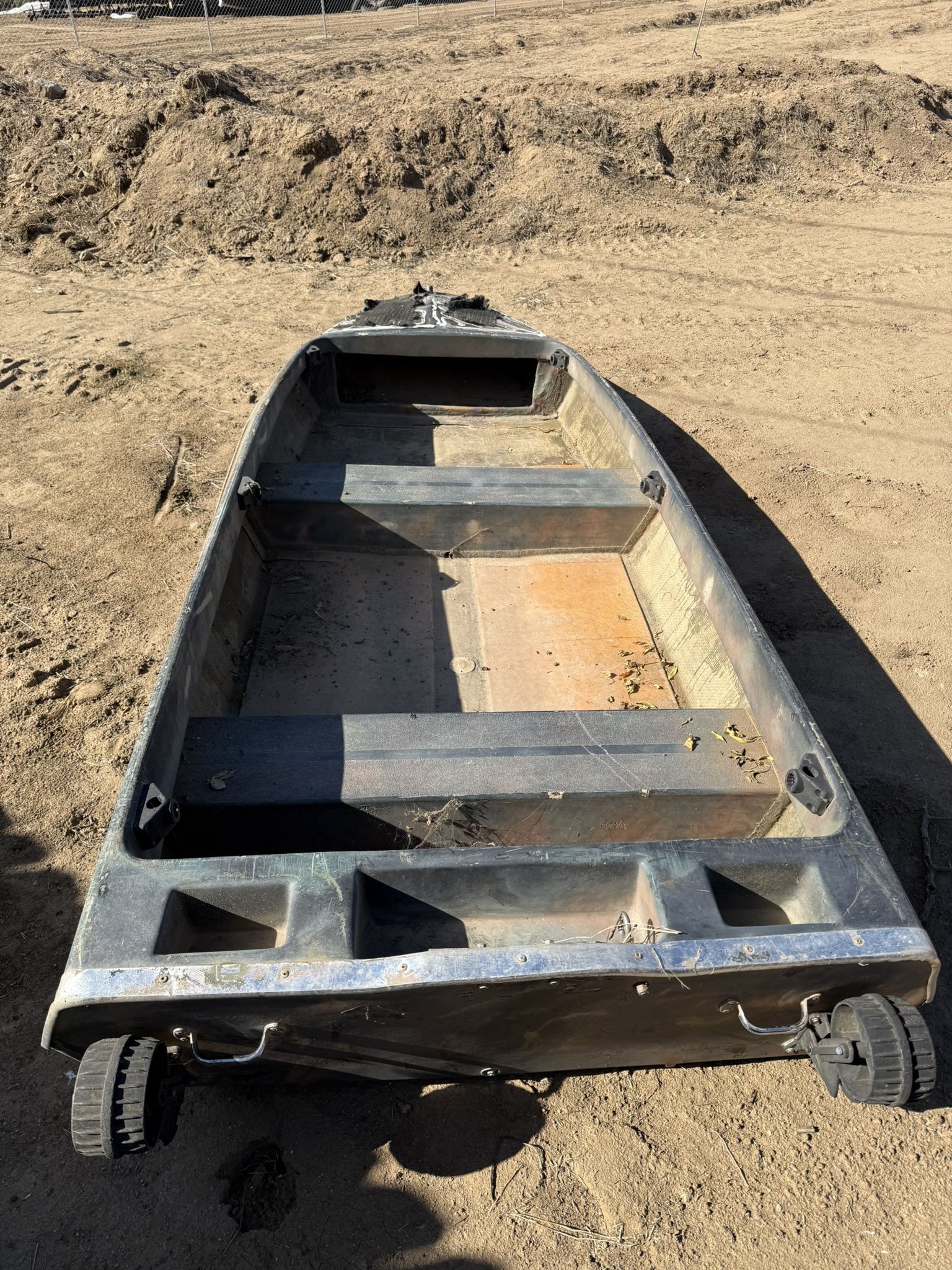Fiberglass Duck Boat For Sale 