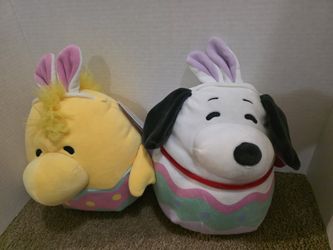 New Snoopy and Woodstock Squishmallow 