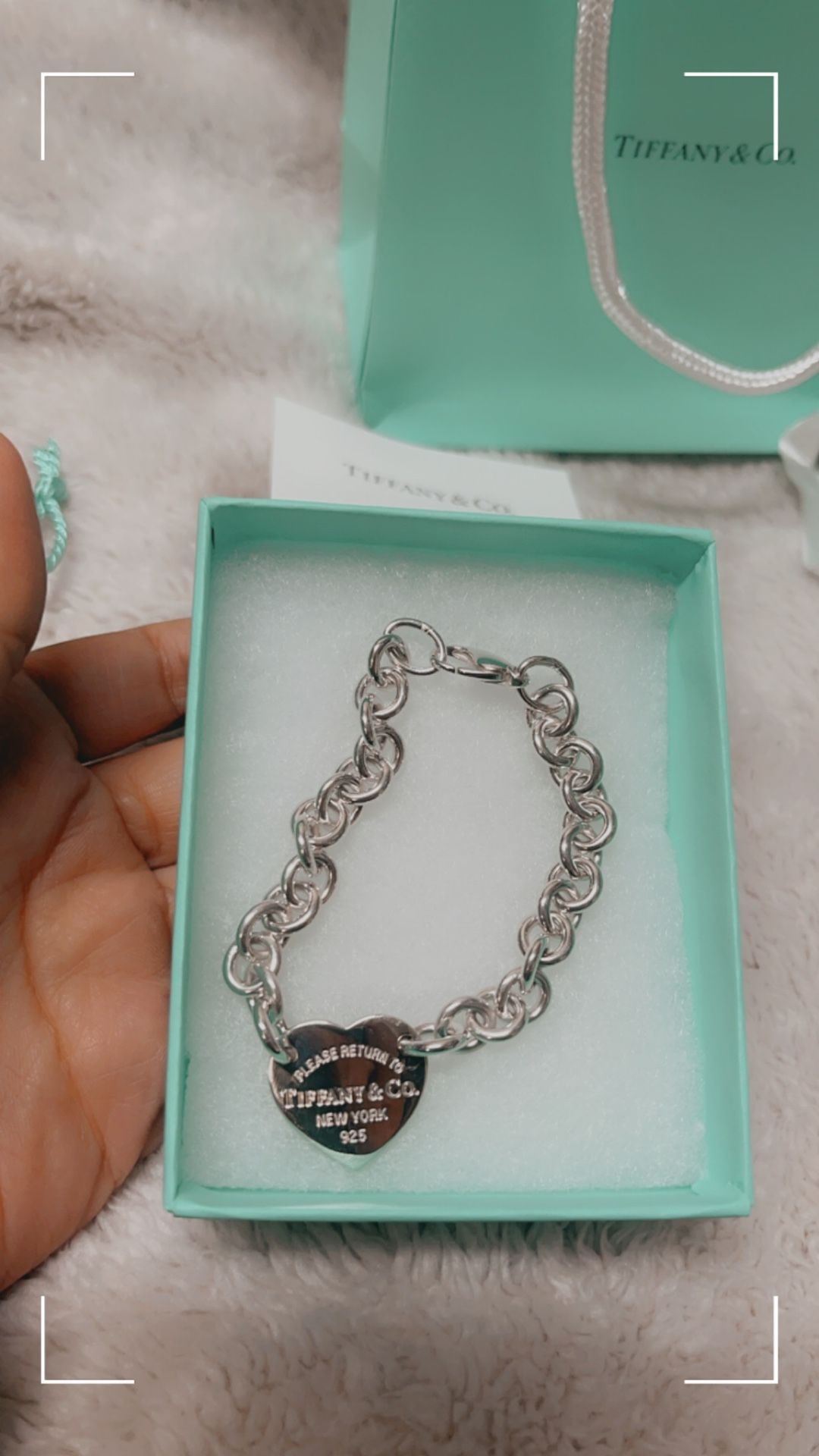 Tiffany & Co Heart Tag Bracelet 