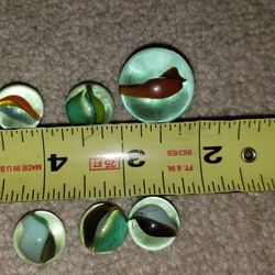 Antique Vintage Cat Eye Marble Marbles 