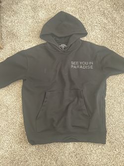 See you in paradise black hoodie