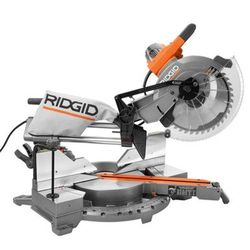 RIDGID 12 in. Dual-Bevel Sliding Miter Saw