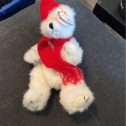 Polar Bear Beanie Baby 