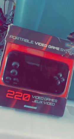 New game video game 220 games >>> only box is worn