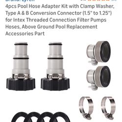 Pool Hose Adapter Kit 