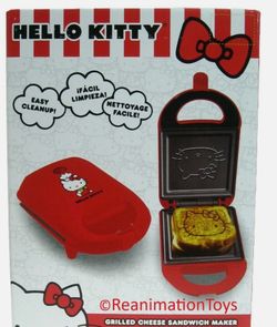 Sanrio Hello Kitty Grilled Cheese Panini Sandwich Maker Press New NIB