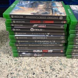xbox 1 games lot 21 