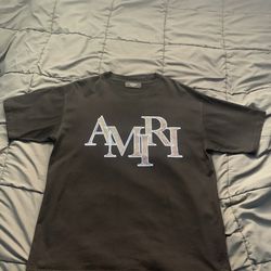 Large Oversized Black Amiri Shirt