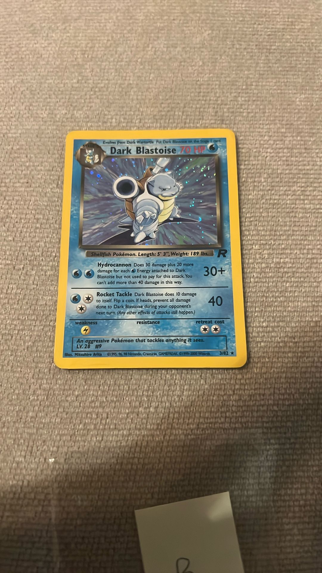 Pokemon Dark Blastoise