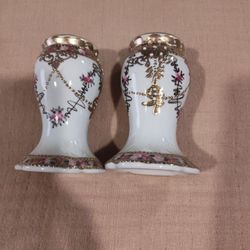 Antique Nippon Porcelain Hat Pin Holder
