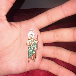 Small San Judas Pendant 