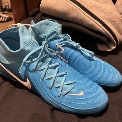 NIKE MEN'S PHANTOM LUNA II ELITE FG BLUE FURY/WHITE