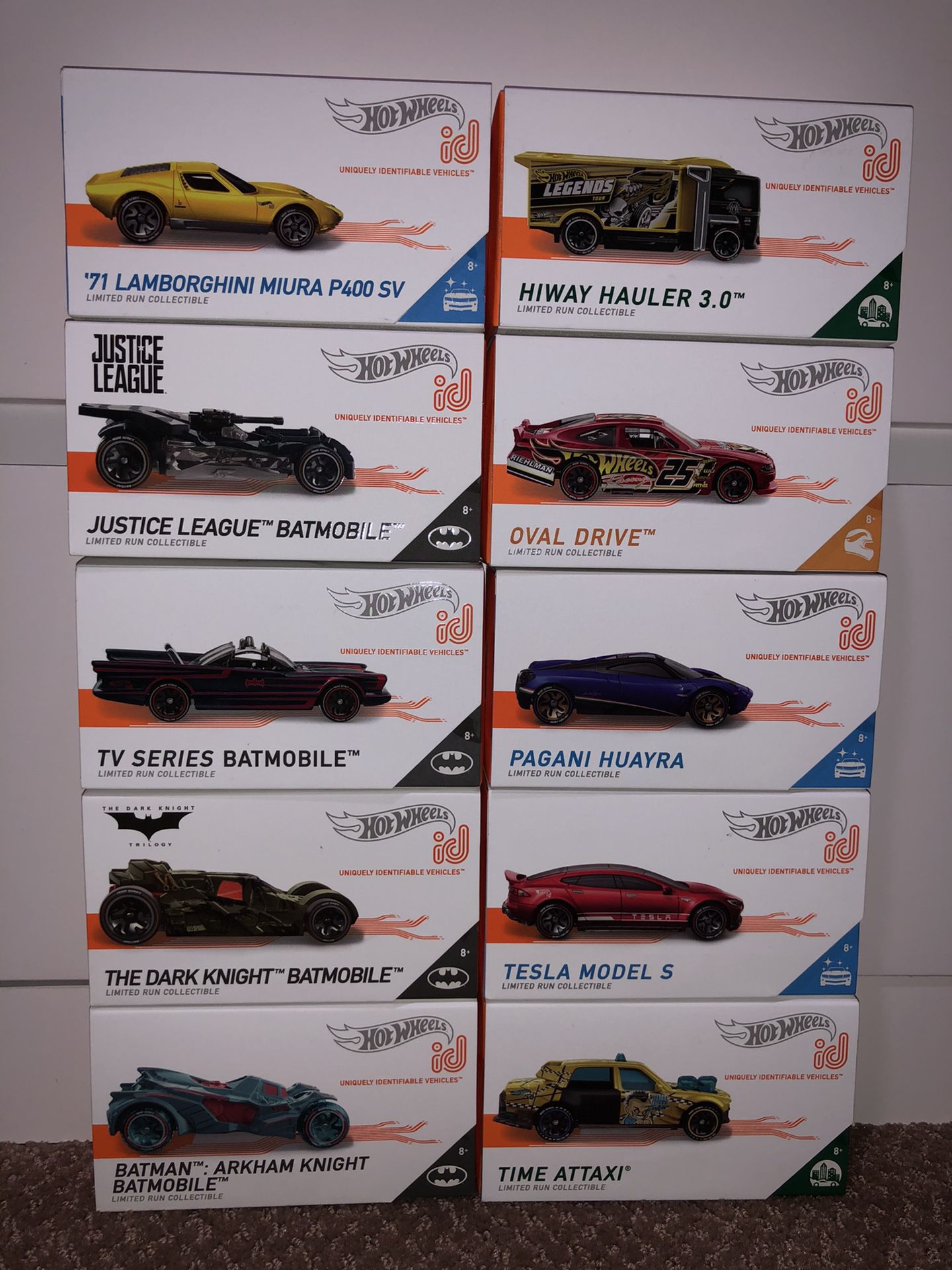 Hot Wheels id Lot with Batmobile’s!