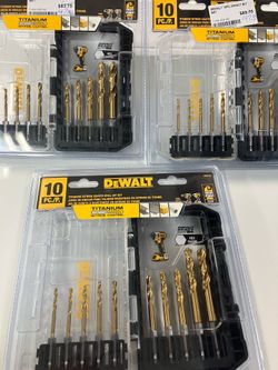 Dewalt coated drill bits