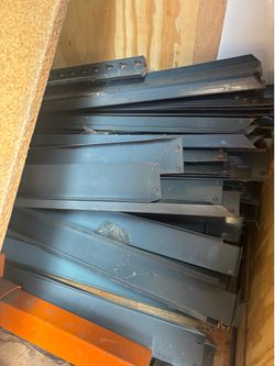 Metal shelving