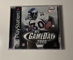 NFL Gameday 2000 PS1 Disc and Case PlayStation Game
