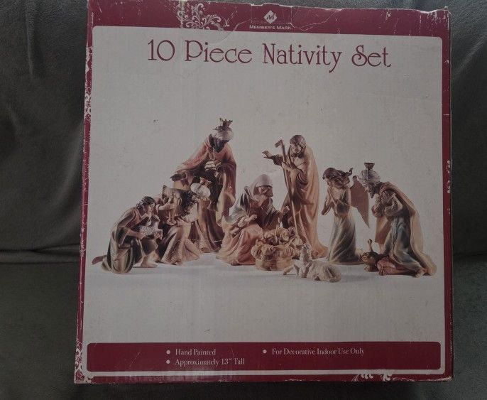 Nativity Set 10 Piece