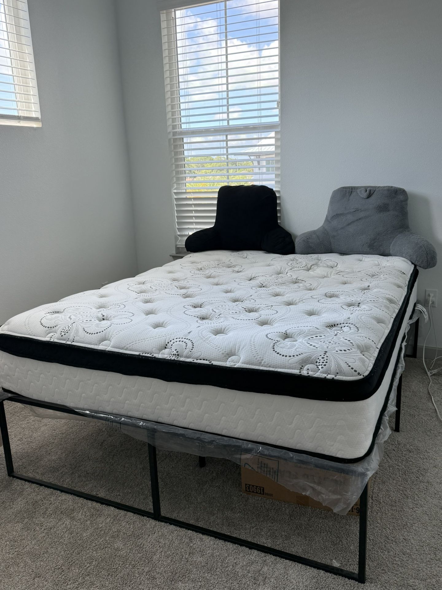 Bed frame and Mattress