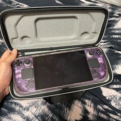 Steam deck, case and charger