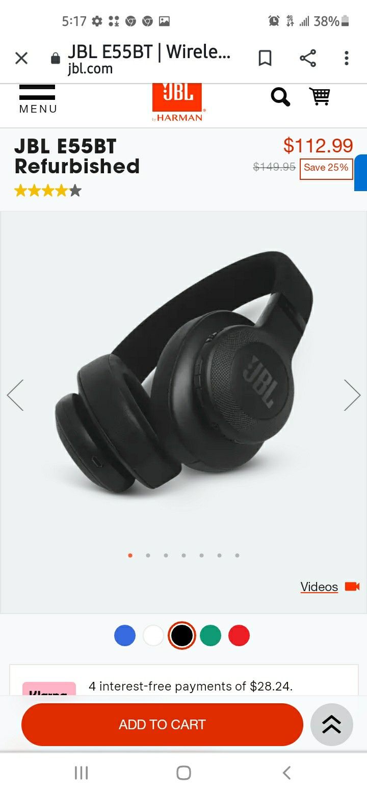Jbl bluetooth headphones asking $50