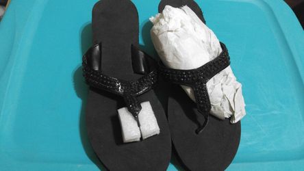Black sandals
