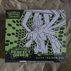 Pokemon Perfect Order Pokemon Center ETB