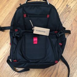 BRAND NEW Yorepek Black Back Pack