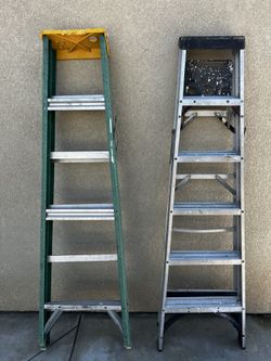 Two 6 Feet Safety Ladders