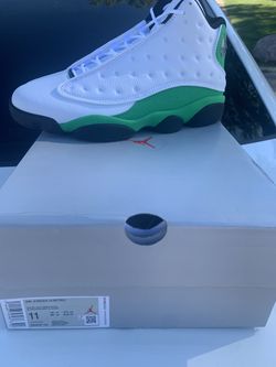 Retro Jordan 13 Lucky Green - Sz 11