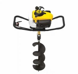 Gas-Powered One-Man Earth Auger