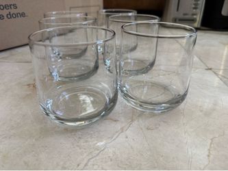 Drinking Glass Set - short & tall - 12 pieces