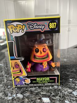 Mayor Nightmare Before Christmas Black Light