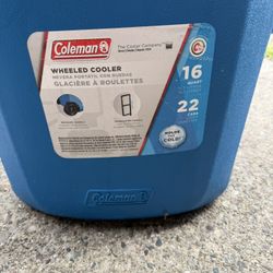 Small Rolling Cooler 