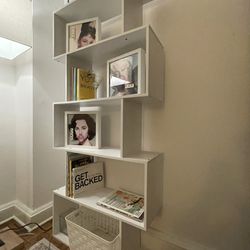 Boutique White Bookshelf