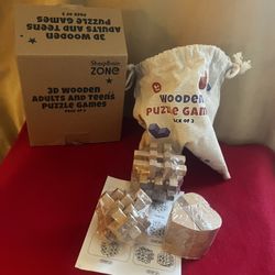 Sharp Brain Zone 3D Wooden Puzzle Games