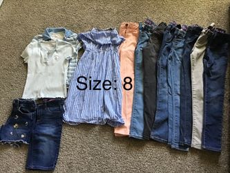 Lot of Girls Size 8 Clothes