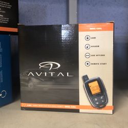 Avital Remote Start Alarm System On Sale For 149.99 