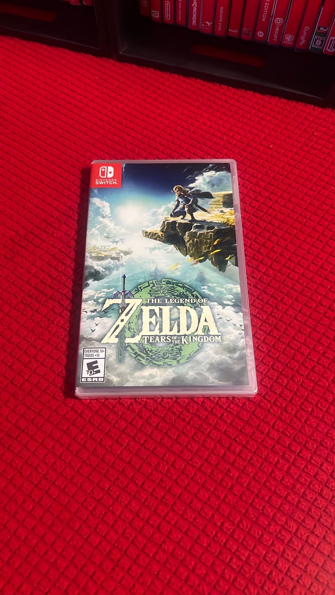 Nintendo Switch Games. The Legend Of Zelda, Tears Of The Kingdom. Nintendo Switch