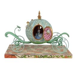 $100 DISNEY PUMPKIN IN COACH FIGURINE