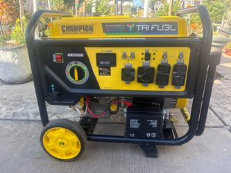 11,500/9200-Watt Electric Start Tri Fuel Portable Generator