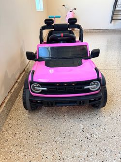 Ford Bronco Raptor Electric Ride on Cars for Kids