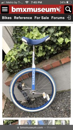 Schwinn Unicycle
