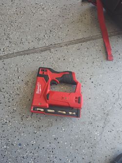 Milwaukee M12 stapler