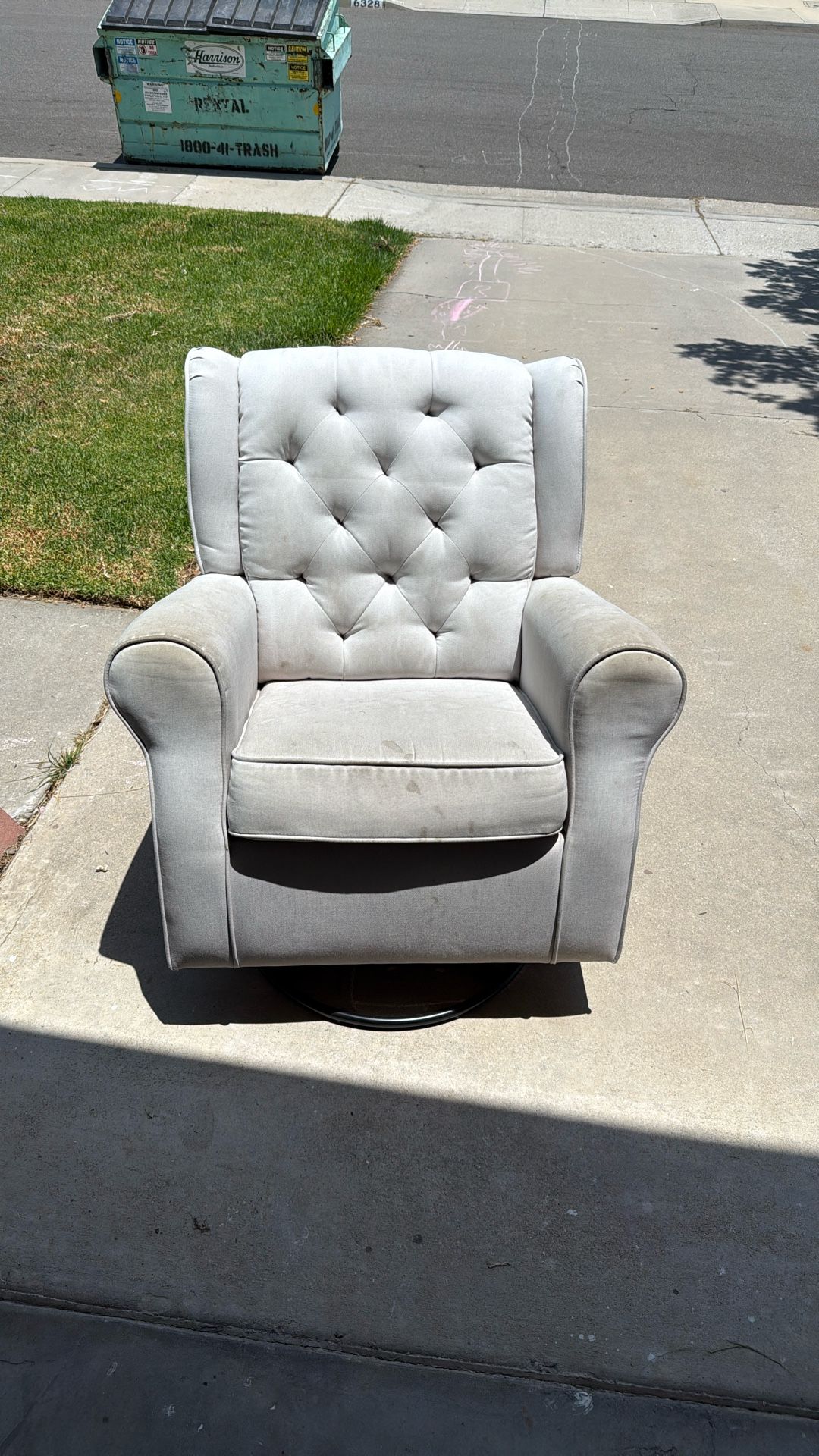 Free Rocking Chair With Ottoman