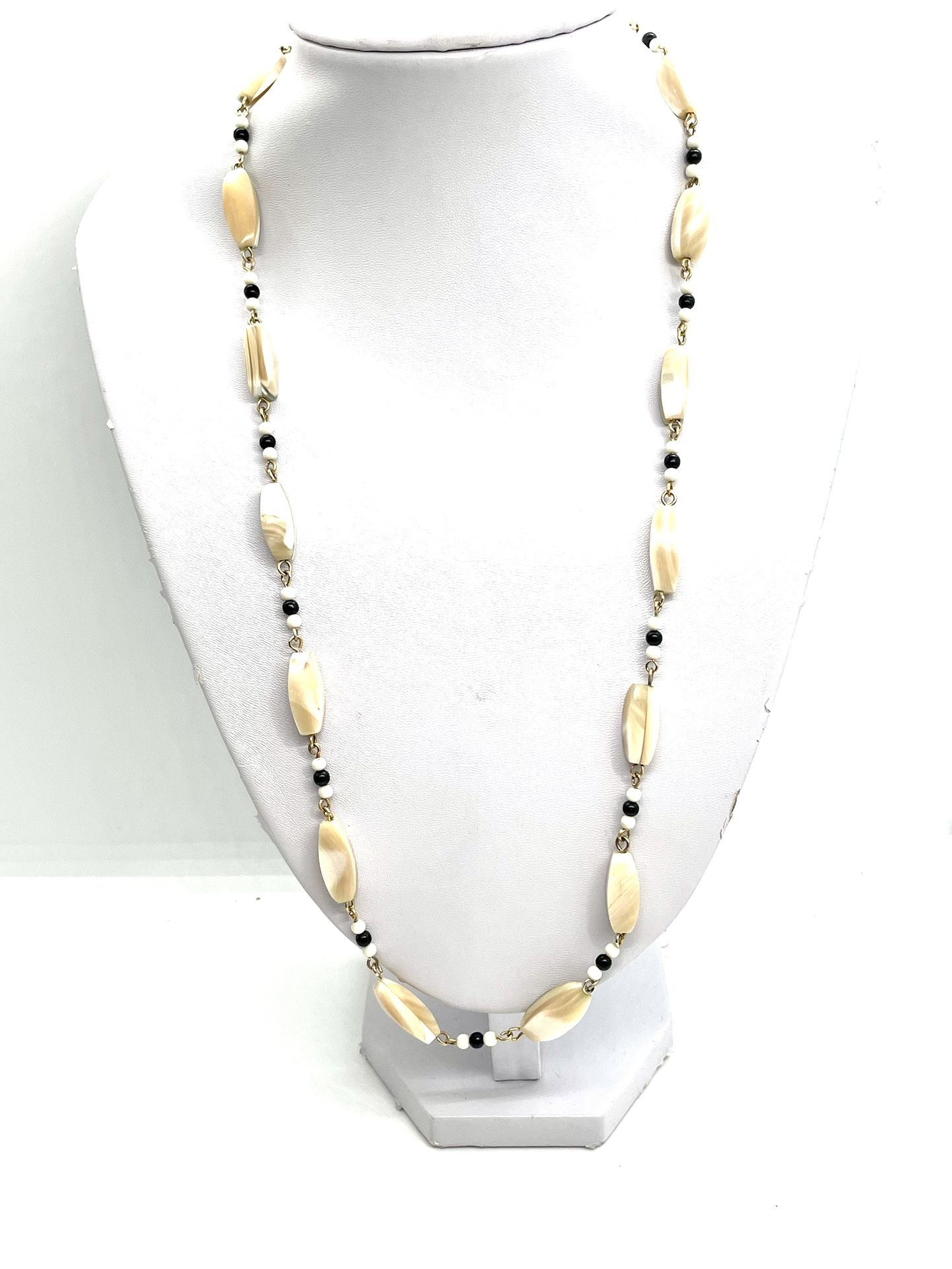 Genuine 26” Mother Of Pearl Necklace