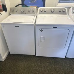 Maytag Washer Set Comercial Tecnology